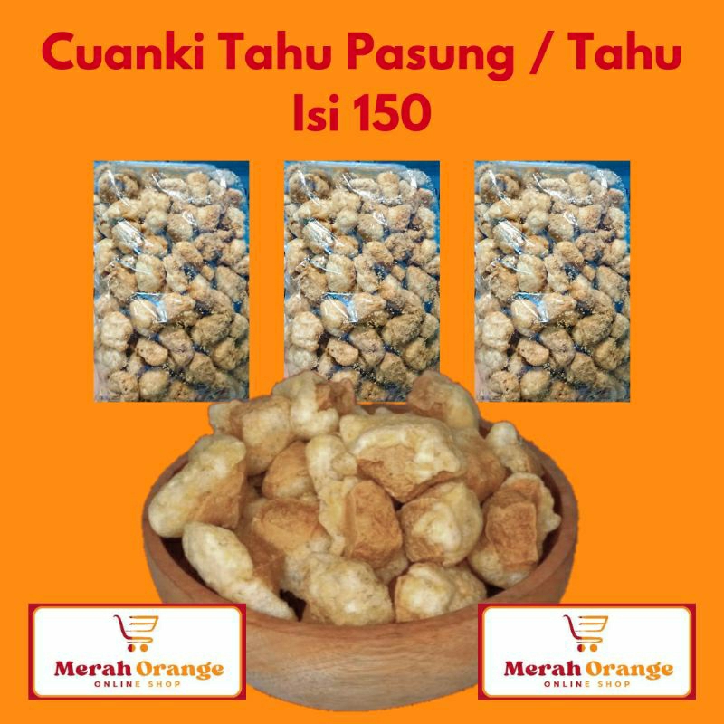 

TERJANGKAU TAHU / CUANKI TAHU PASUNG ISI 150 PCS BERKUALITAS