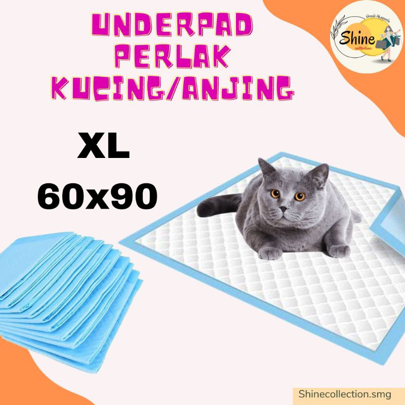 underpad / perlak kucing anjing