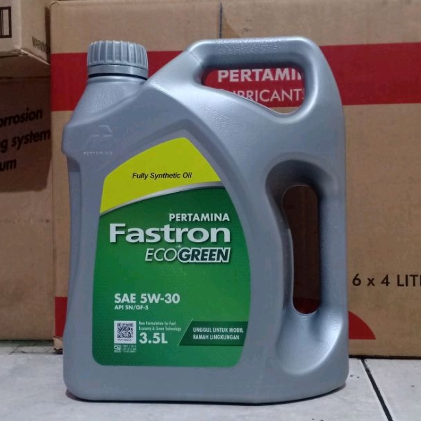 OLI PERTAMINA FASTRON ECOGREEN 3.5 LITER