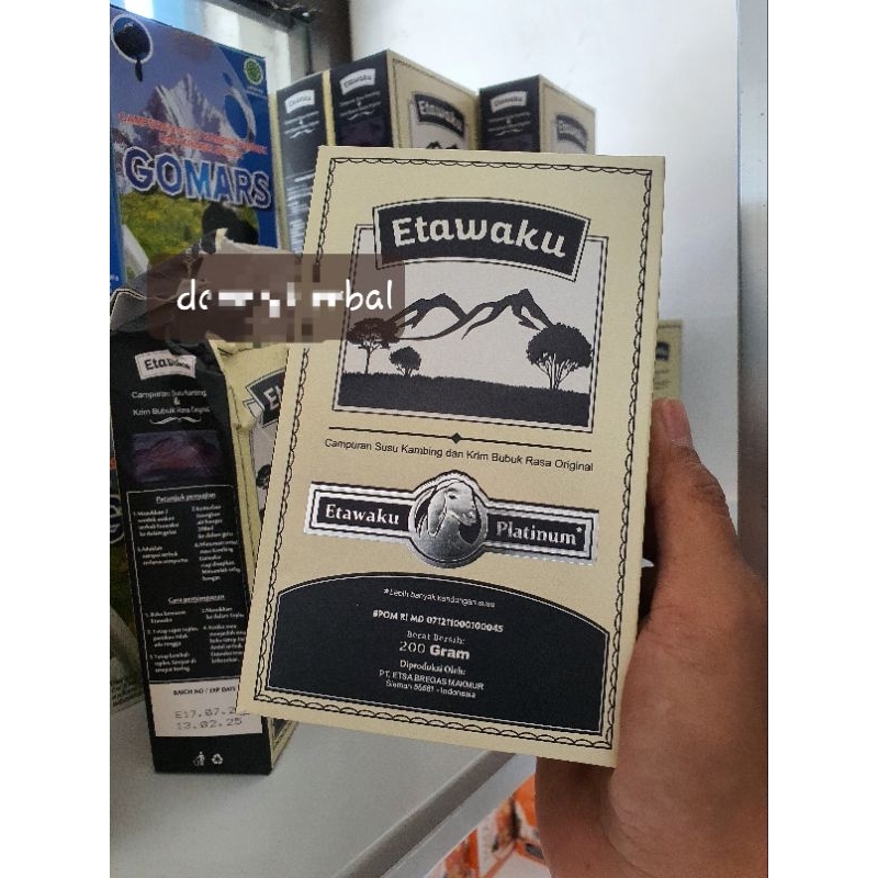 

Susu ETAWAKU Terapi Tulang / Sendi / Osteoporosis / Paru Paru / Bronkhitis