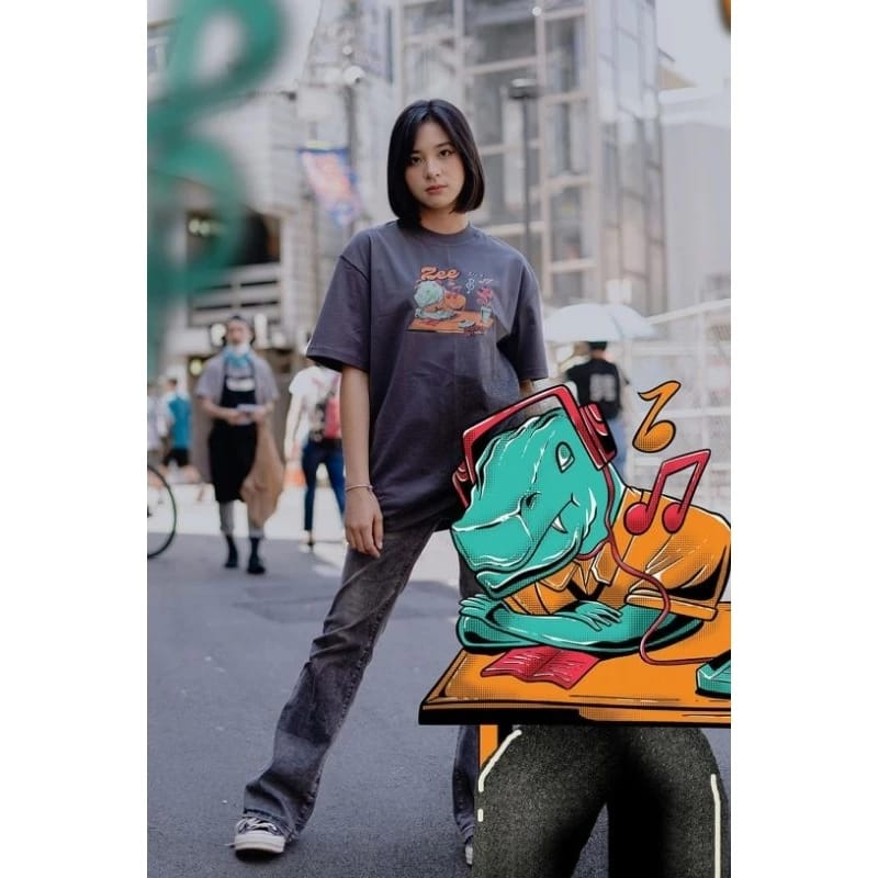 Kaos Jkt48 Vol.4 Emoji Series T-Shirt jkt48 | JKT48 Zee Grey