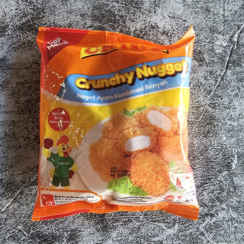 

CHAMP CRUNCHY NUGGET 225gr