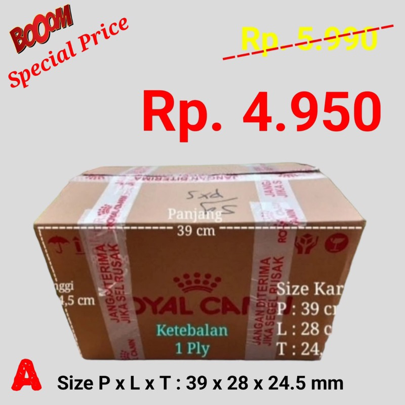 

Kardus Bekas Box Dus Kotak Packing Pindahan