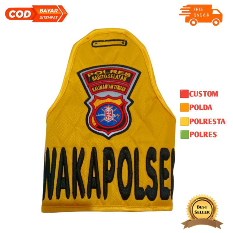 Ban lengan Wakapolsek - Ban Lengan Custom