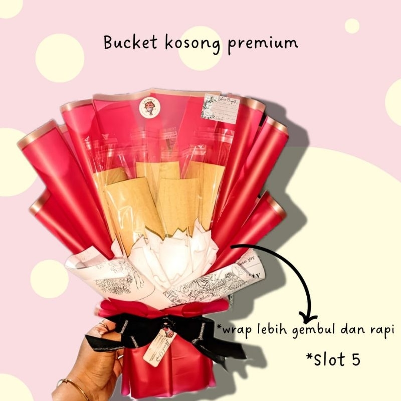 

bucket slot uang kosongan 3-15 lembar murah /bucket gembul isi uang kosong