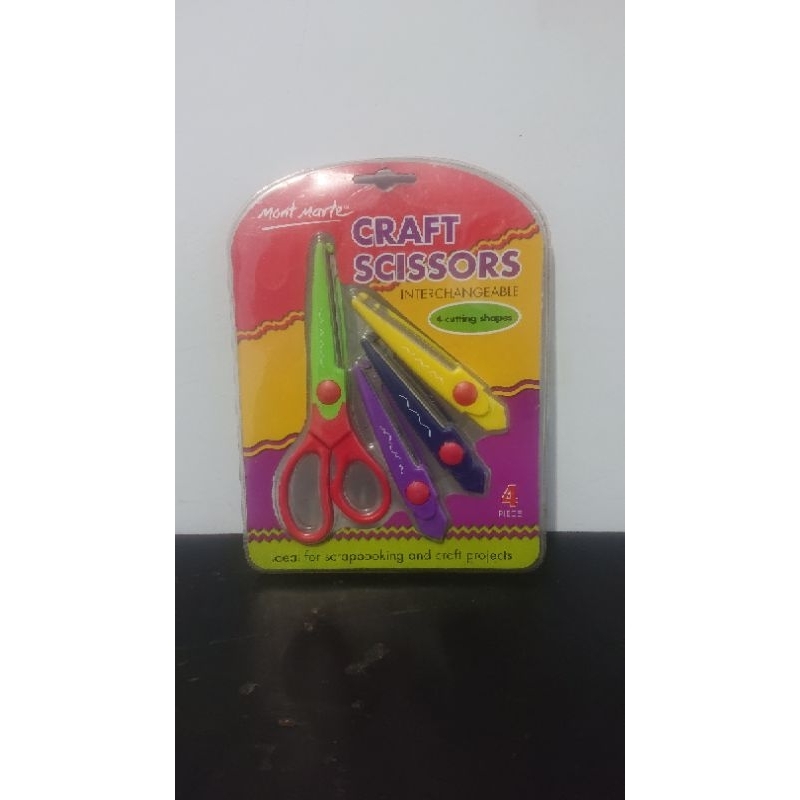 

Craft Scissors 4 Blades / Scrapbooking Scissors / Gunting Kreasi