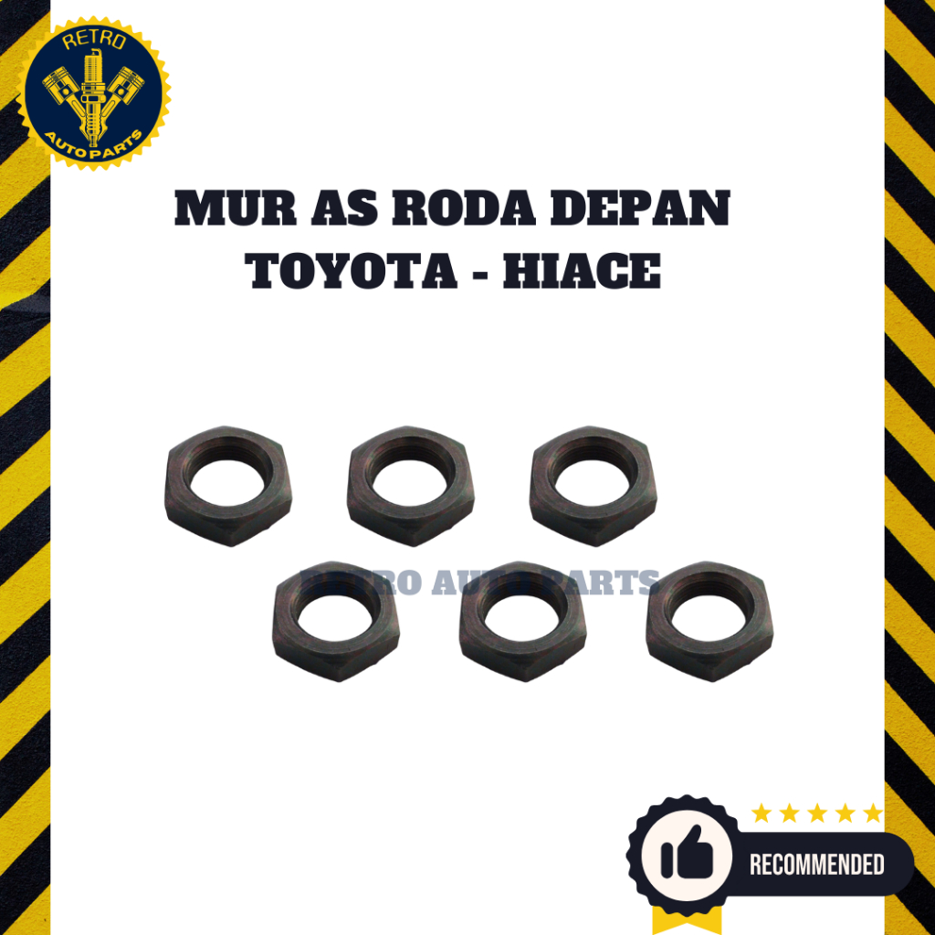 TOYOTA - HIACE | Mur As Roda Depan Mobil Toyota Hiace Kijang Super 18/150 Tebal 13mm