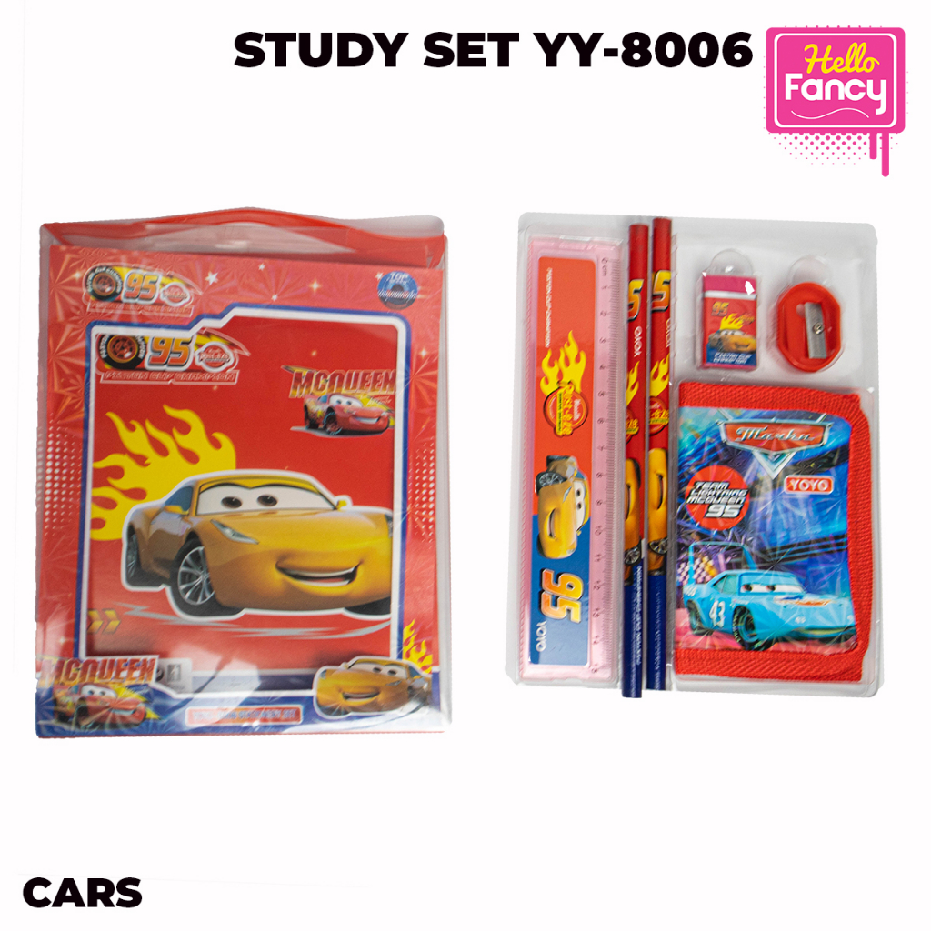

Paket Alat Tulis Study Set Karakter Perlengkapan Sekolah | STUDY SET MIX YY-8006