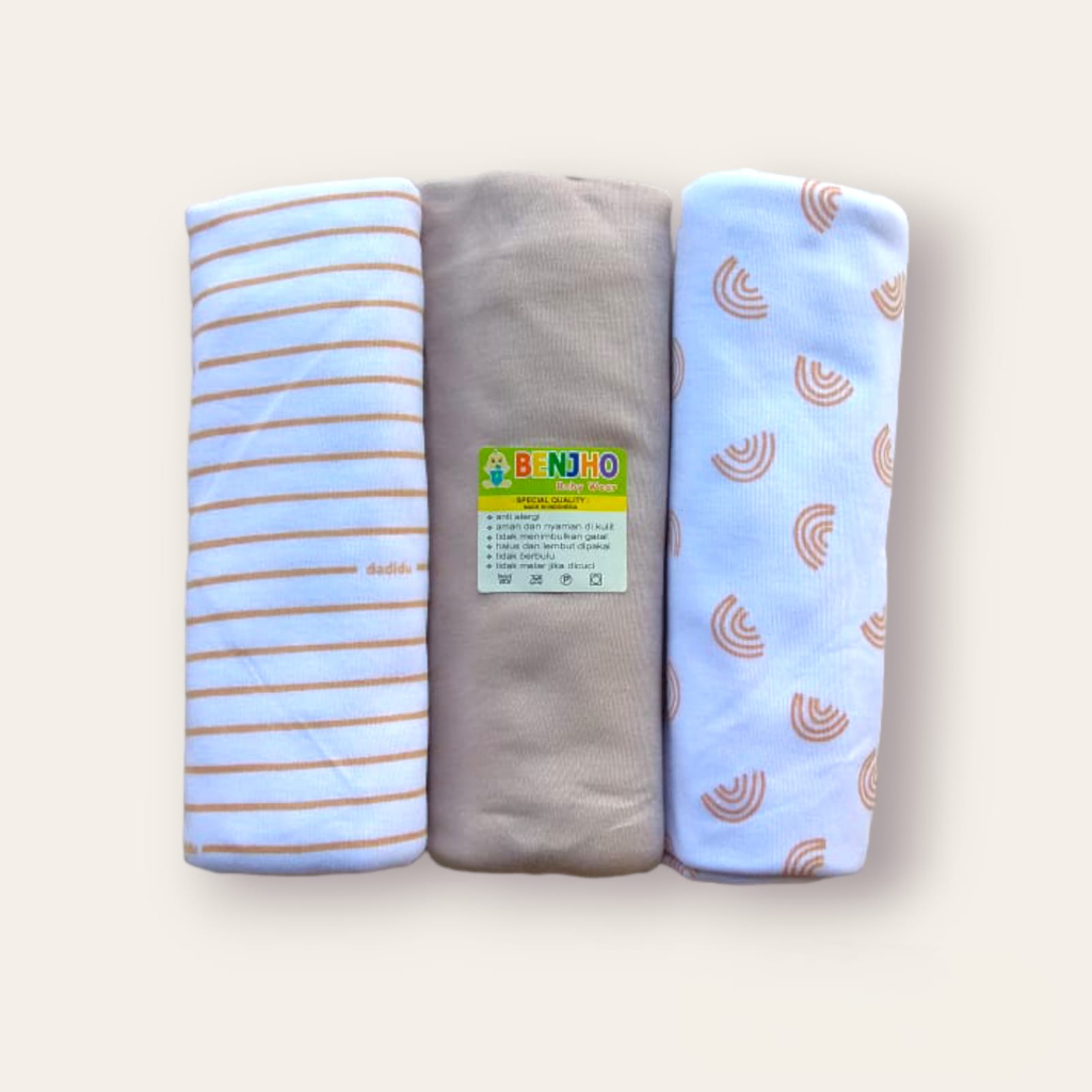 Bedong Bayi Newborn Pernel Jumbo Baru Lahir Seri Coksu Bahan Lembut