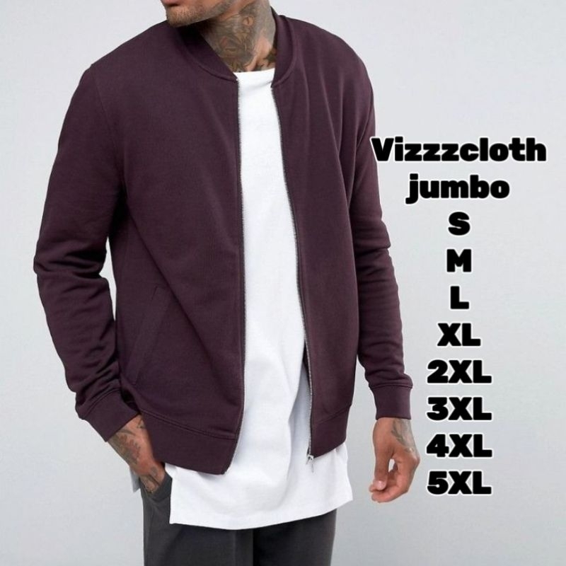 Jacket bomber jumbo/jacket pria wanita bomber jumbo bigsize