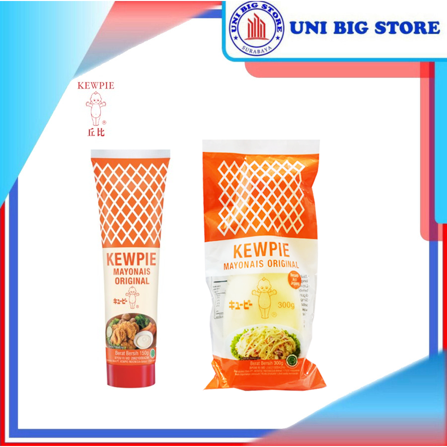 

Kewpie Mayonnaise Original Tube 150 gr | 300 gr Mayo Mayones Mayonaise