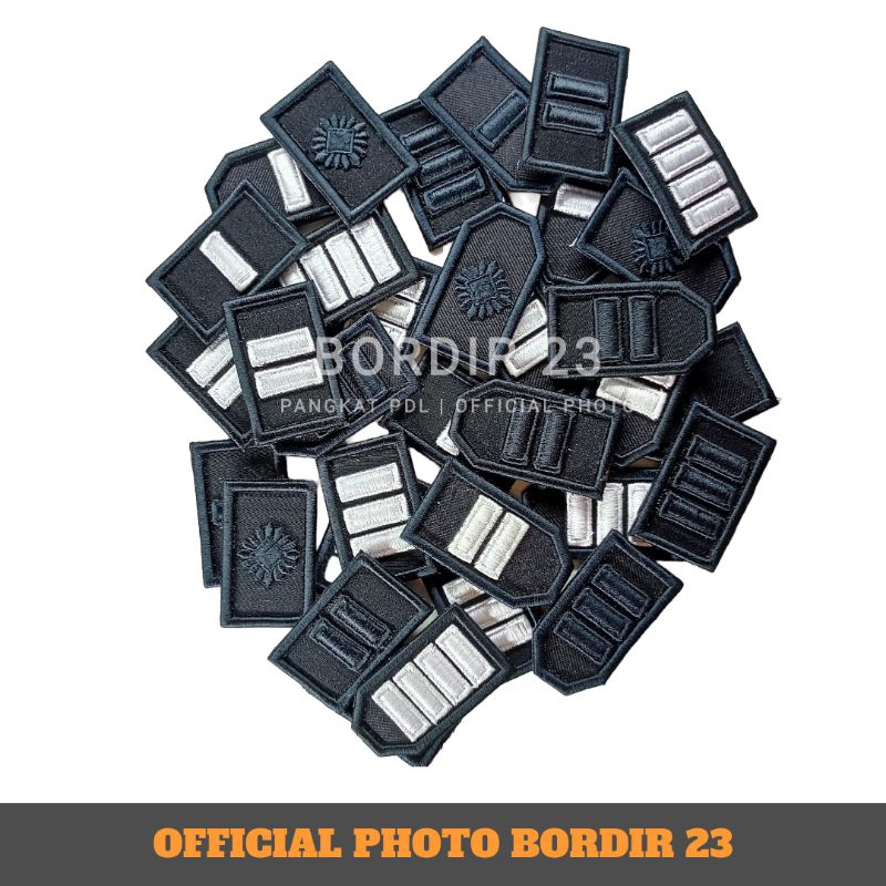 PANGKAT PDL POLSUSPAS TERBARU BORDIR TIMBUL BEST QUALITY