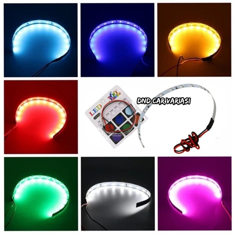 LED DEVIL DEMON EYES VARIASI LAMPU FOGLAMP BILED PROJECTOR Q8 Q3 PAJERO INNOVA REBORN FORTUNER YARIS