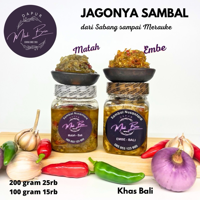 

Sambal Nusantara Dapur_Mbakbrin / Khas Bali (100g-200g)