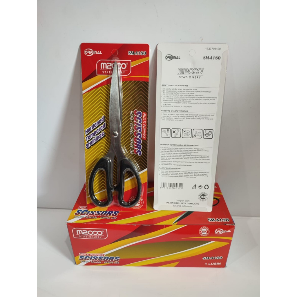 

GUNTING BESAR M2000 SCISSORS SM-A180