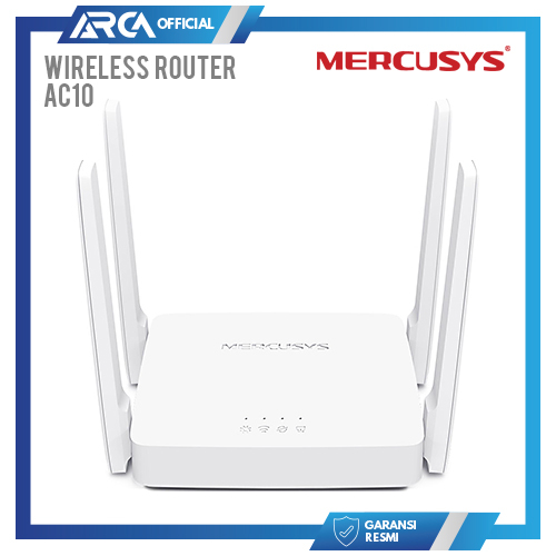 Wireless Router Mercusys AC10 Wireless Dual Band Router AC1200