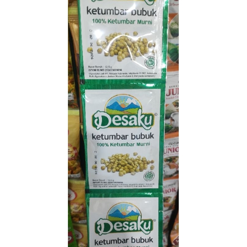 

Ketumbar Bubuk Desaku 1 Renceng 12pcs