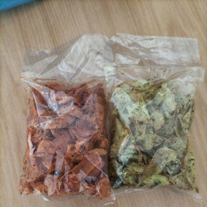 

kerupuk pedas asin/kunyit bilis/pedas manis