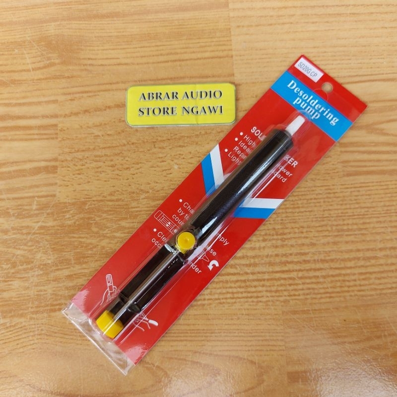 Penyedot Timah / Atraktor Besi Hitam (baik)