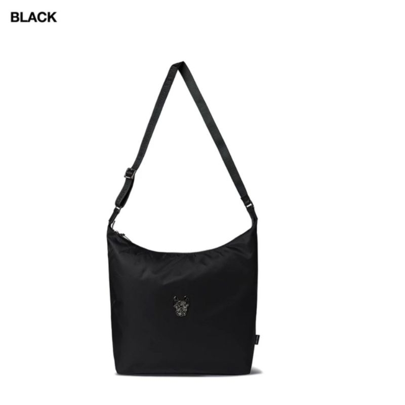 Lifework Basic Soft Messenger Bag Black | Tas Lifework