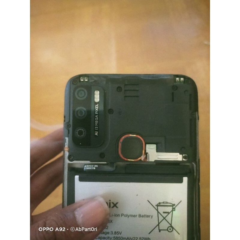 tutup mesin infinix hot 9 play