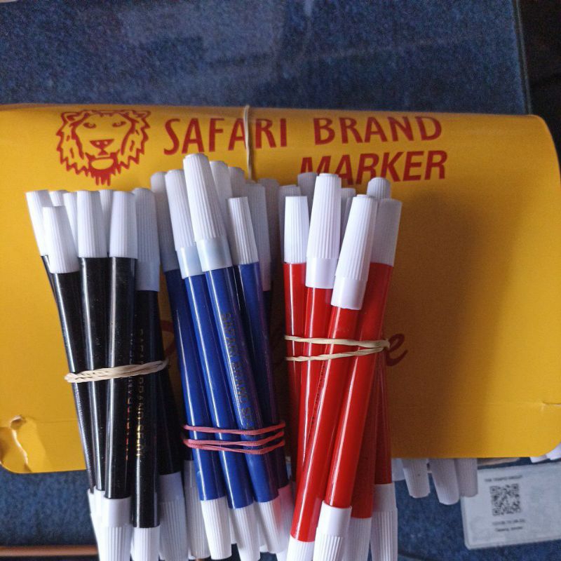 

(12pcs) spidol kcil safari