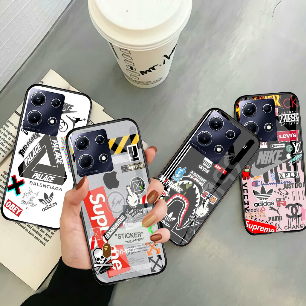 Case Infinix Note 30 Note 30 Pro - Softcase - Casing terbaru - Softcase kaca Infinix Note 30 Note 30