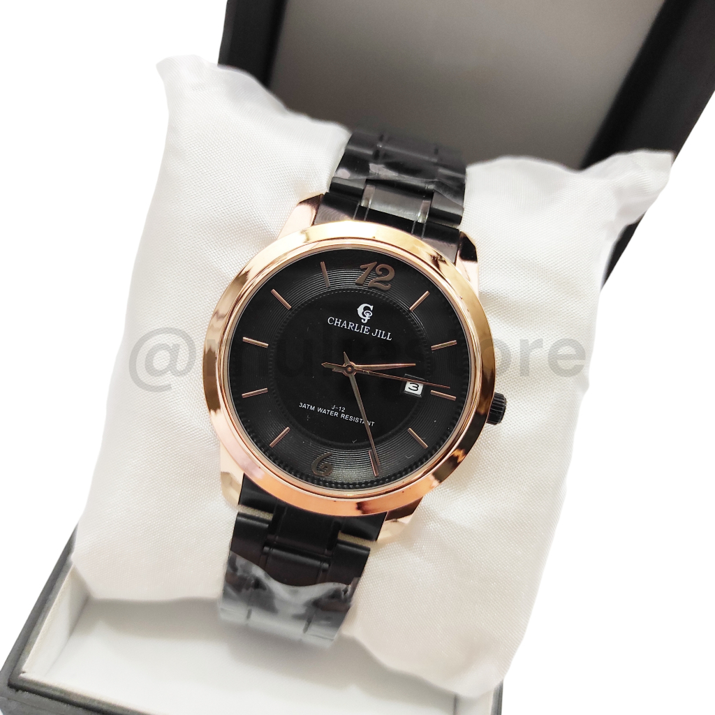 Jam Tangan Pria Charlie Jill J12 1703 M Analog