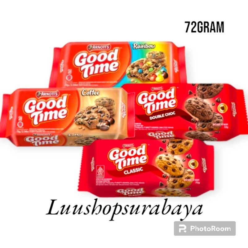 

Good Time Cookies 72gr Kue Kering Choco Chips