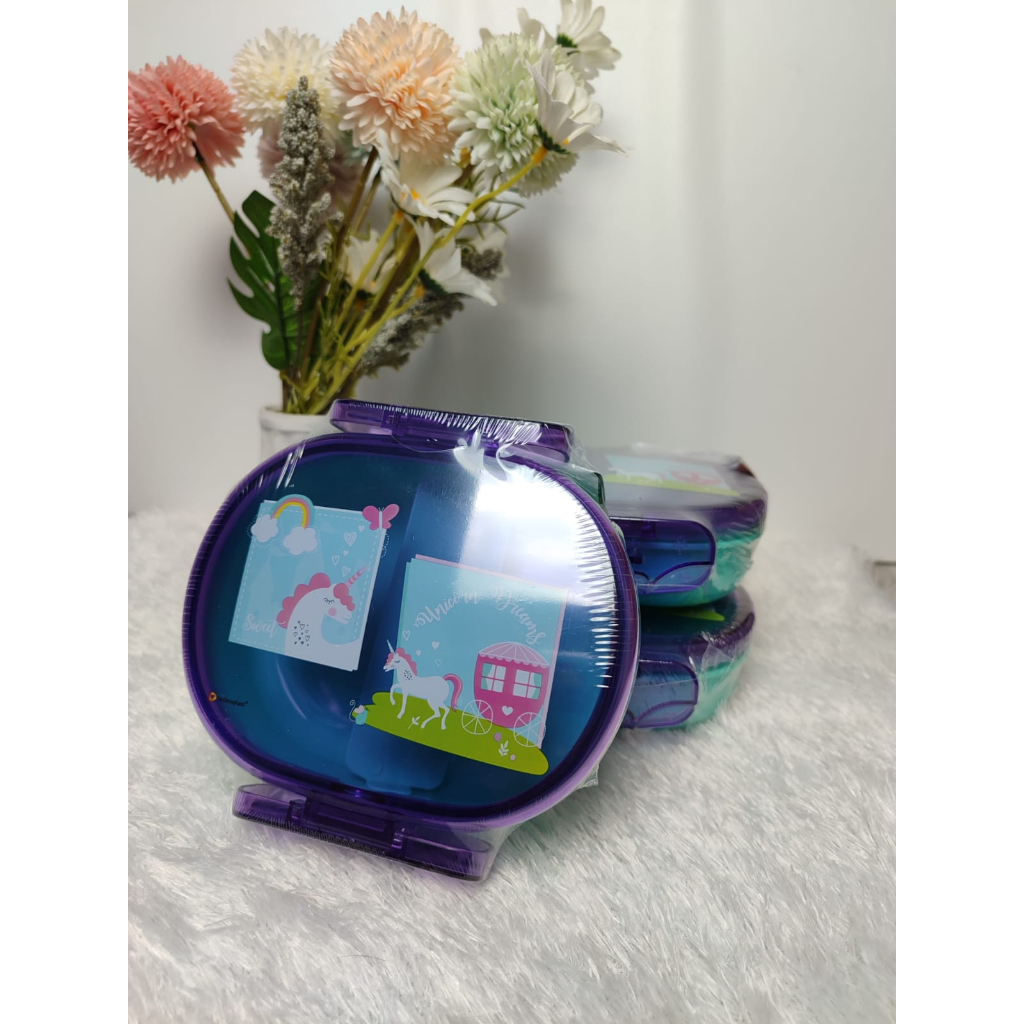 Lunch Box Unicorn Dreams Technoplast 440 ml / Kotak Bekal Unicorn Dreams