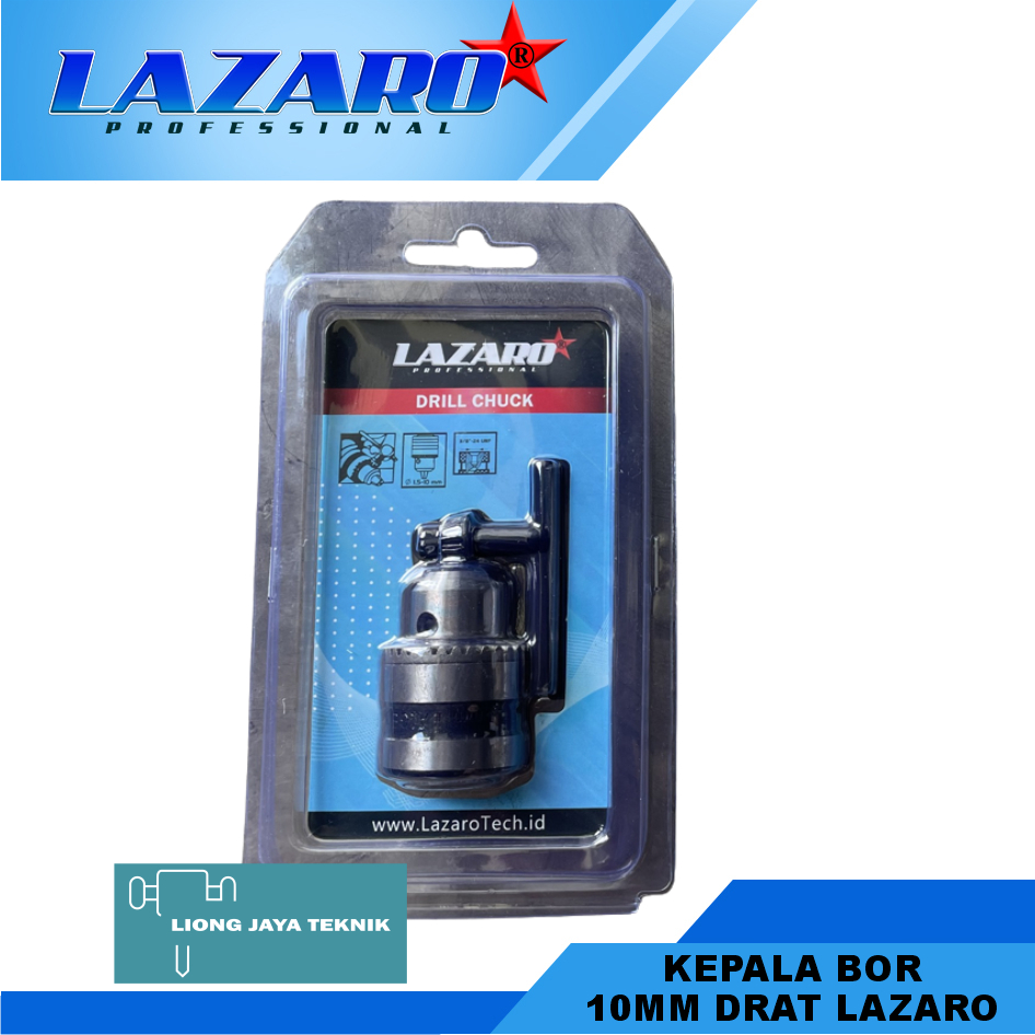 Kepala Bor 10mm Drat Lazaro