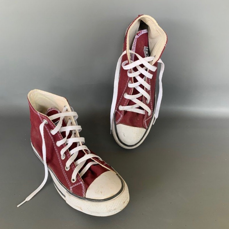 Convers KW Maroon