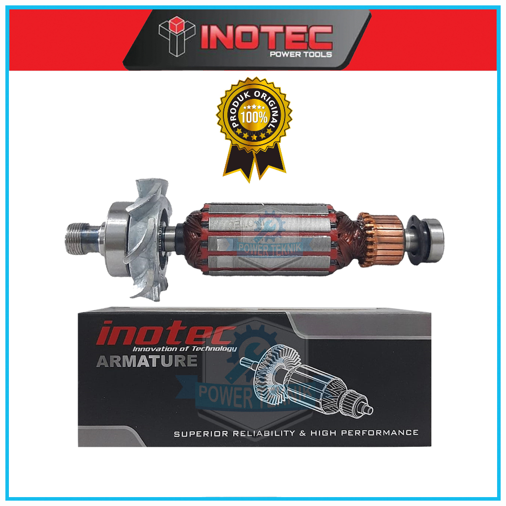 Armature / Angker Dinamo Mesin Trimer Kayu INOTEC IT370 Armatur Mesin Profil Trimmer Router Kayu IT 
