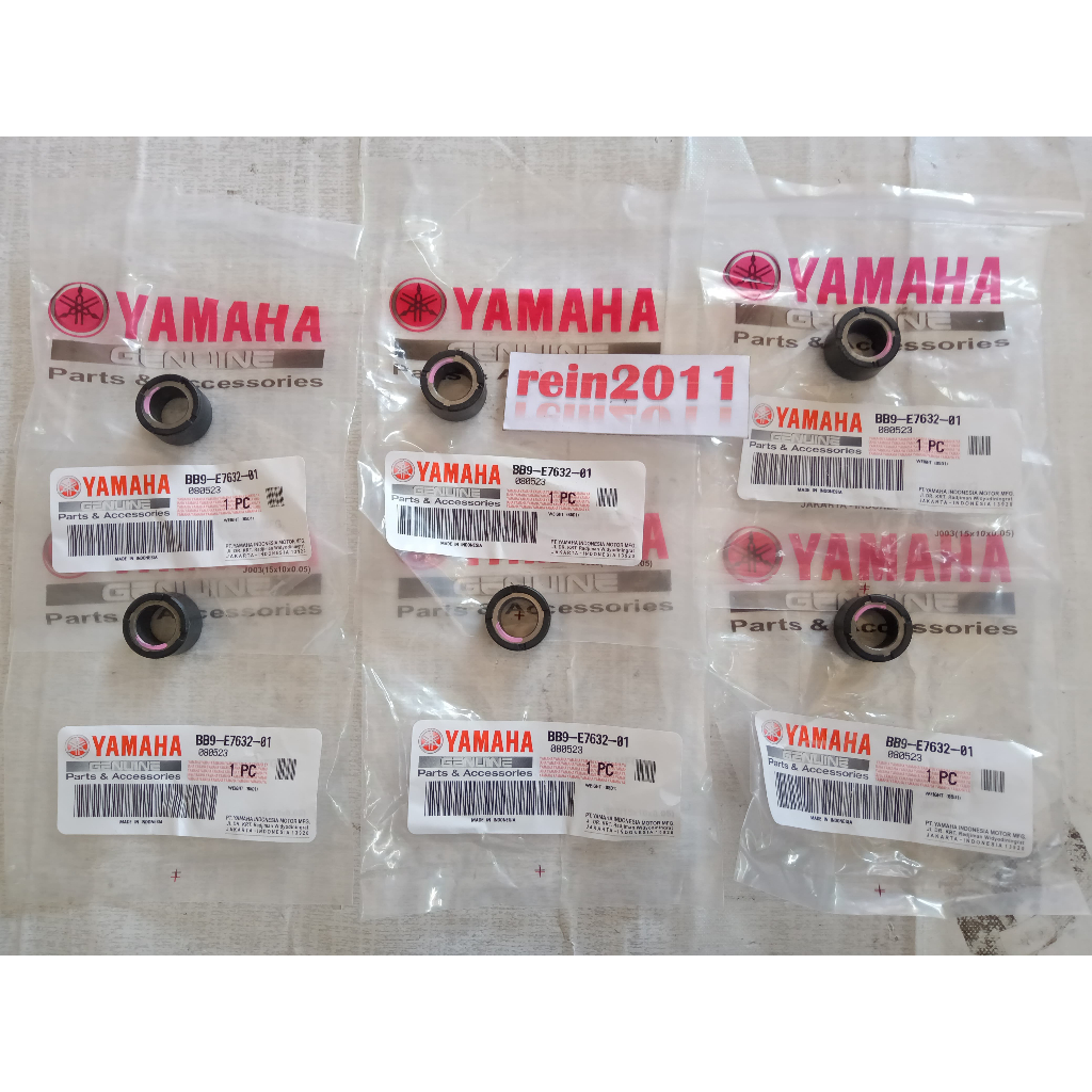 WEIGHT ROLLER ROLER FREEGO FREE GO ( 6PCS ) ASLI ORI YAMAHA BB9 E7632 01