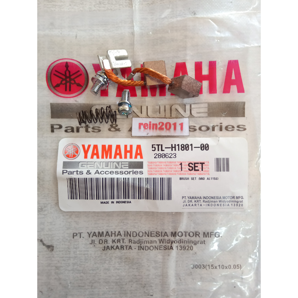 KUL ARENG STARTER STATER MIO XEON KARBU ASLI ORI YAMAHA 5TL H1801 00