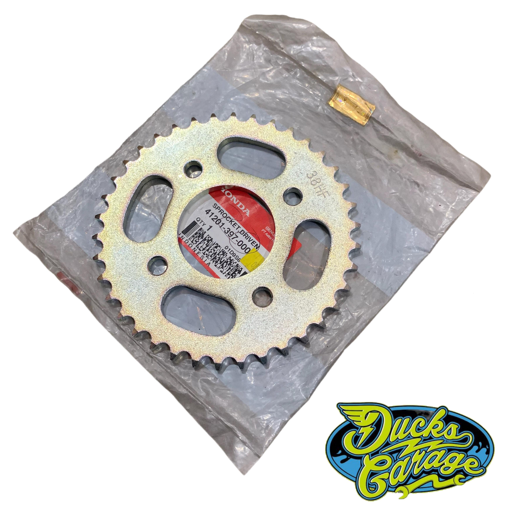 41201-397-000 Gear Gir Belakang 38T Honda GL 100 GL100 Original