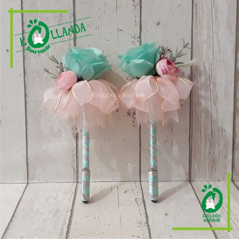 SIGNING PEN/FLOWER PEN/GUESTBOOK PEN/PENA MEJA TAMU/PENA TANDATANGAN