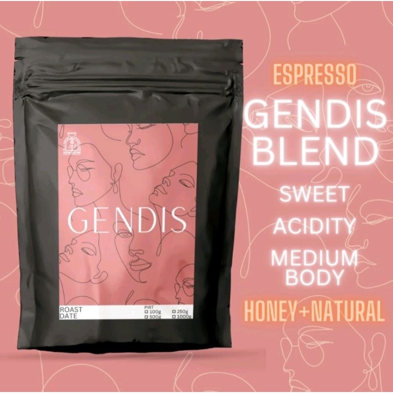 

GENDIS BLEND - Kopi Full Arabika- 500 Gram - Sweet Acidity