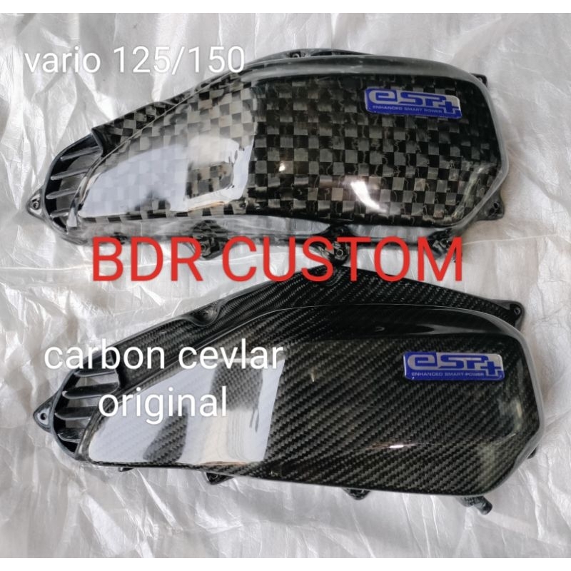 cover filter CARBON CEVLAR VARIO 125 150 PCX CBU