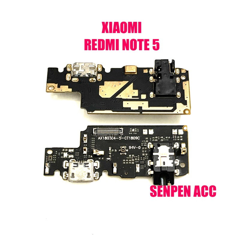 BOARD PAPAN CAS CONNECTOR CHARGER XIAOMI REDMI NOTE 5 REDMI NOTE 5 PRO