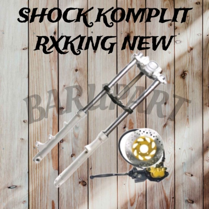 COD SHOCK ASSY PAKETAN SHOCKBREAKER SOK DEPAN SET PLUS PIRINGAN SET CAKRAM SEGITIGA ATAS AS SHOCK PL