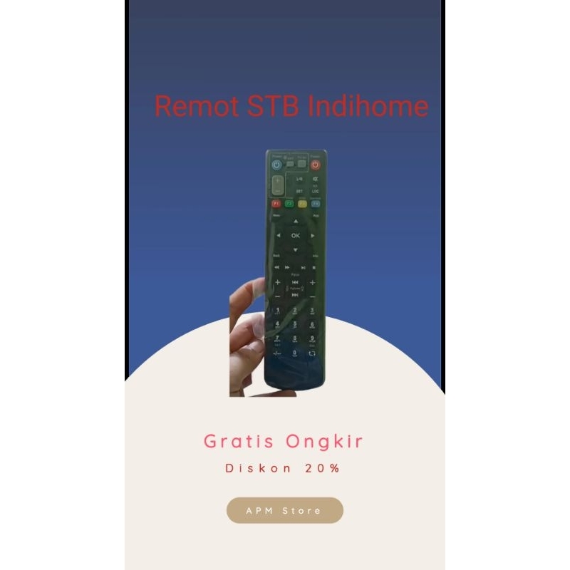 REMOT STB ANDROID INDIHOME SESUAI GAMBAR
