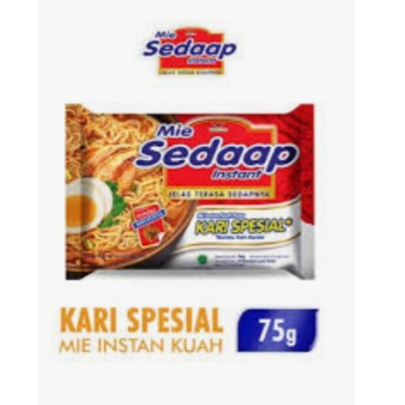 

mie sedap kari special isi 5 biji