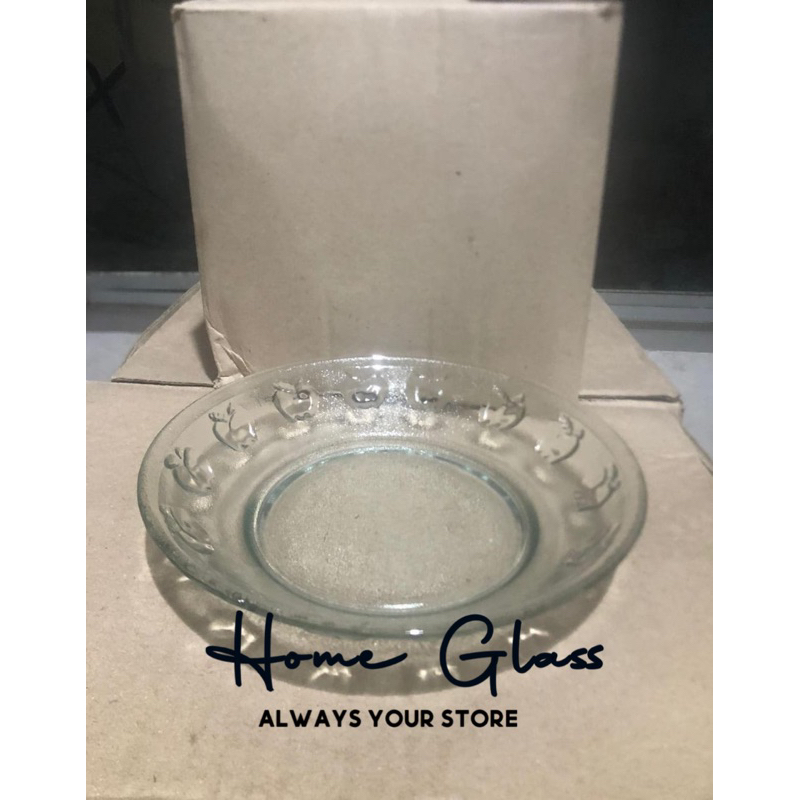 Lepek apel / lepek kopi kaca per 12 pc