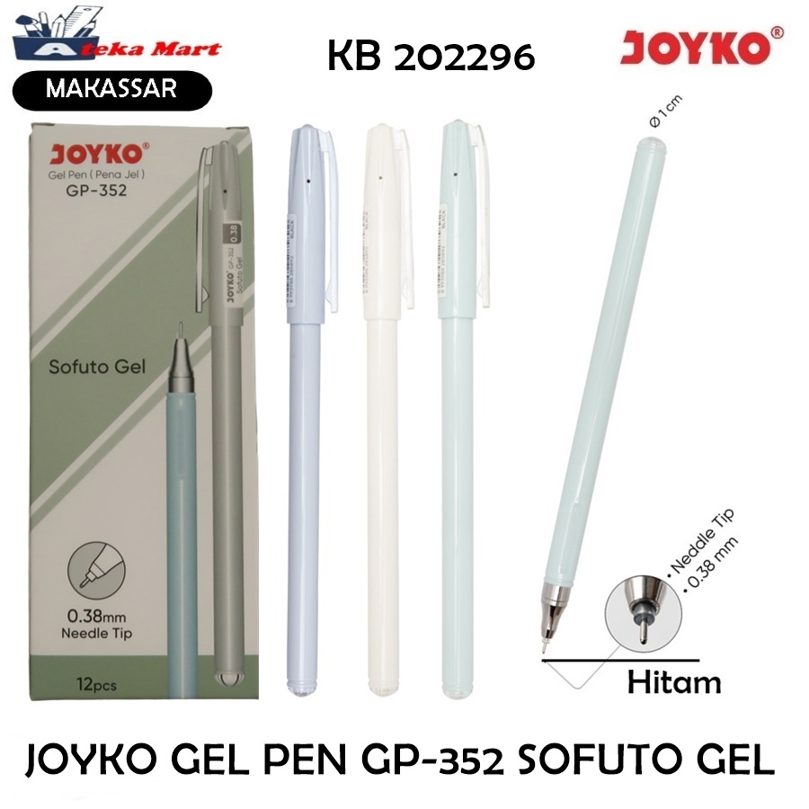 

[BOX/12PCS] JOYKO GEL PEN GP-352 SOFUTO GEL