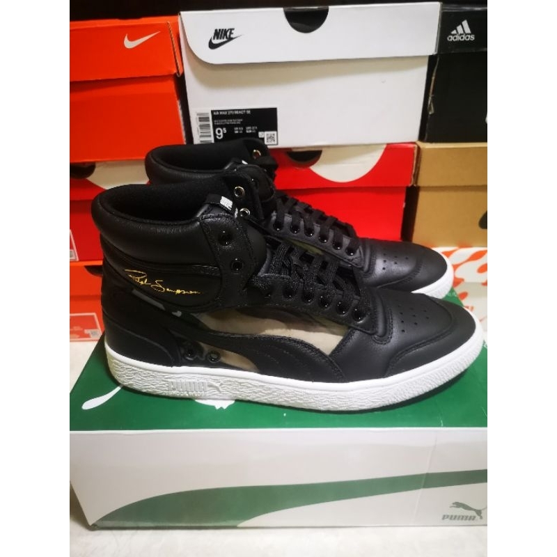 Size 44 Sepatu Puma Ralph Sampson Mid Glass Leather Original BNIB