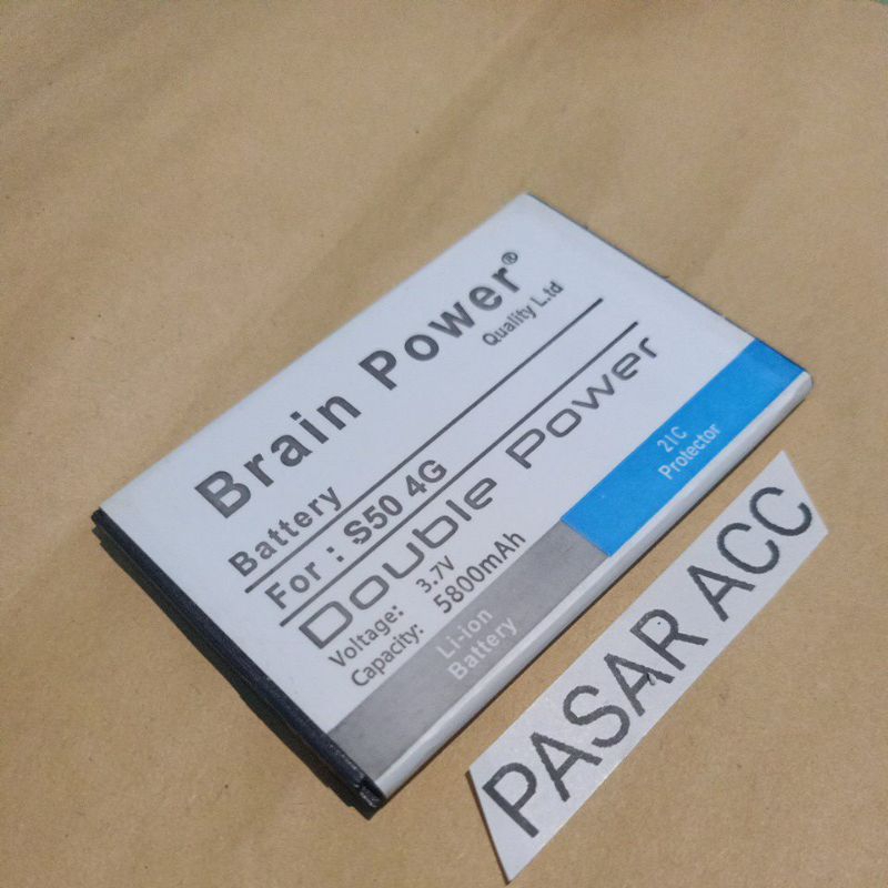 Baterai Batre Advan S50 4G  I5G Doubel ic brain power