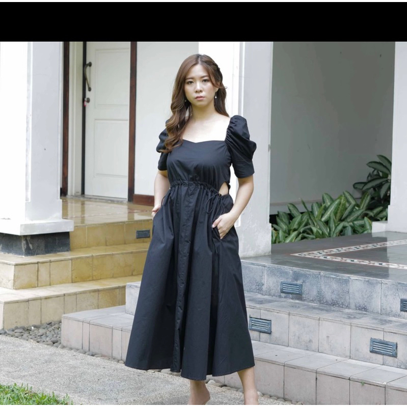 lolliestory adalyn midi dress preloved