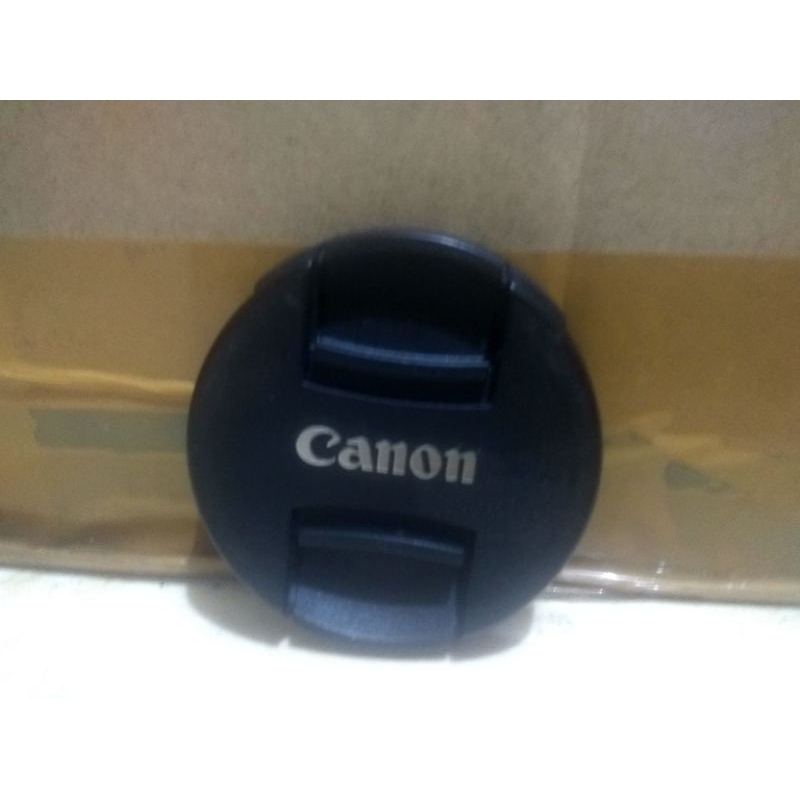 lensa cup Canon tali strap kamera Canon