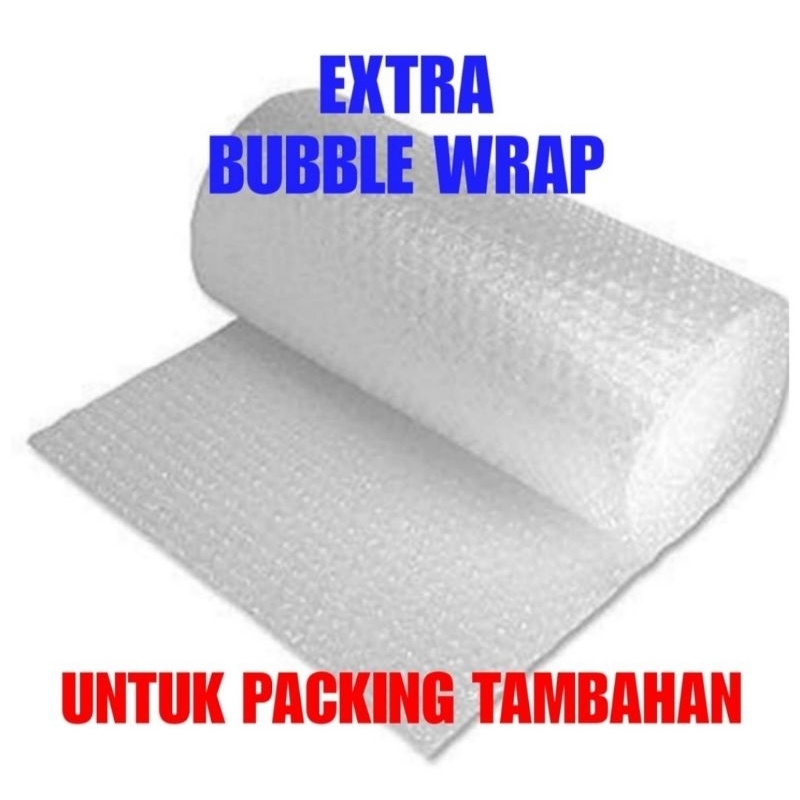 

bubble warp untuk tambahan packing